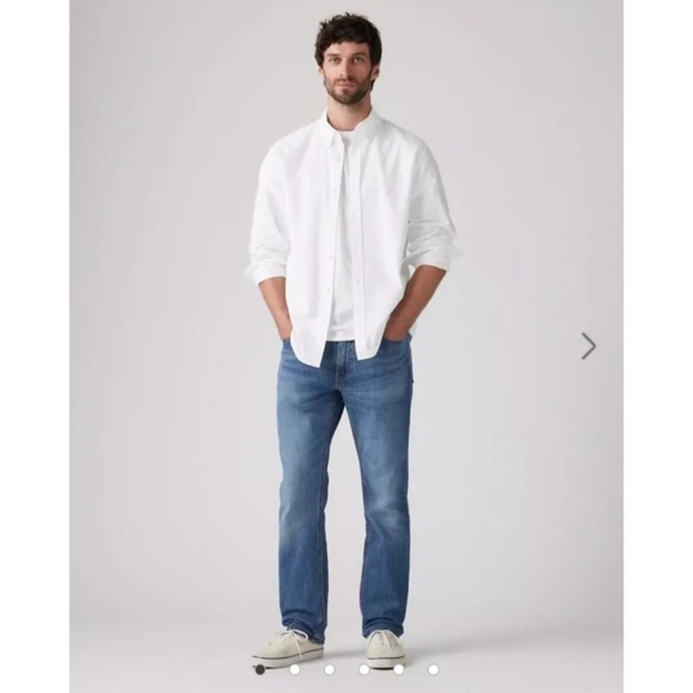 Levis 541 Original‎ Jeans 40 X 30 Athletic Tapered Fit Med Wash Blue Denim Mens